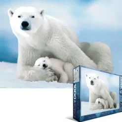Puzzle Polar bear and cub