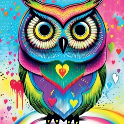 Puzzle Pop-art Owl