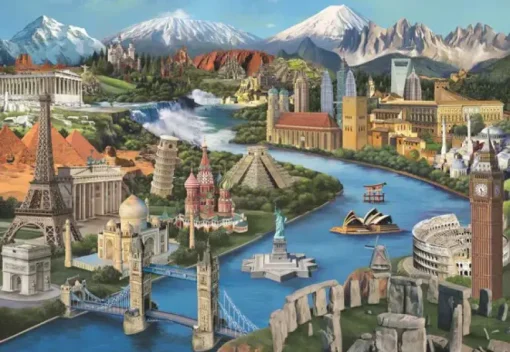 Puzzle Popular landmarks