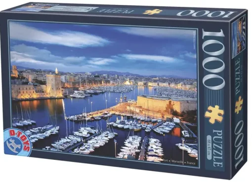 Puzzle Port de Marseille, France