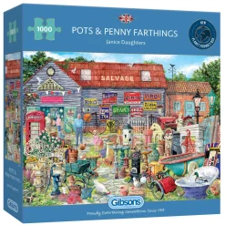 Puzzle Pots and Penny Farthings