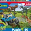 Puzzle Prehistoric Giants + figure