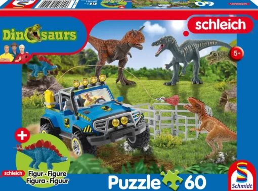 Puzzle Prehistoric Giants + figure