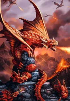 Puzzle Premium Plus: Anne Stokes - Fire Dragon
