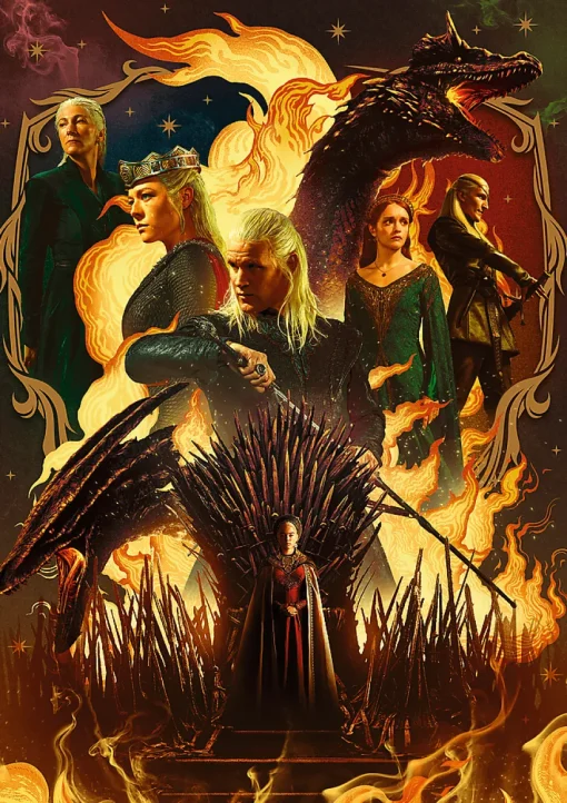Puzzle Premium Plus: MGame of Thrones - House of the Dragons