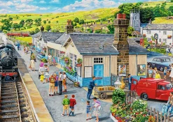 Puzzle Premium Plus Tea Time: The Village Station