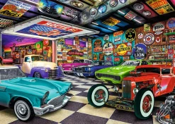 Puzzle Premium Plus Tea Time: Car Collector's Garage