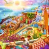 Puzzle Premium Plus Tea Time: Visiting Santorini