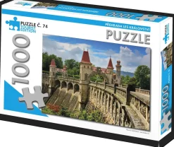 Puzzle Priehrada Les Královstva