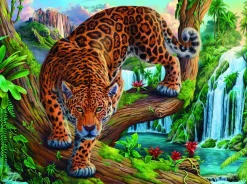 Puzzle Prowling Leopard