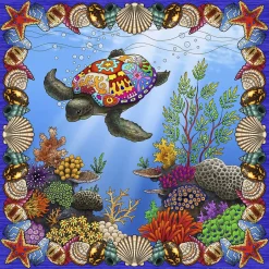 Puzzle Psychedelic Turtle