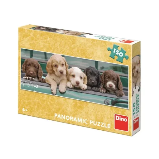 Puzzle Puppies 150 panoramic