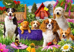 Puzzle Puppy Patch