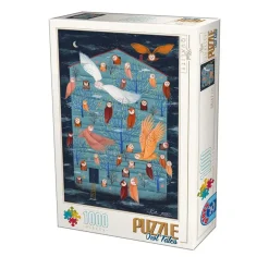 Puzzle Puzzle 1000 pieces Owl Tales
