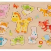 Puzzle Puzzle Drevená vkláda膷ka Mlá膹atá