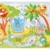 Puzzle Puzzle Drevená vkláda膷ka so zvukmi - Zvieratá v ZOO