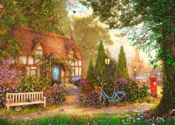 Puzzle Puzzle Premium Plus Tea Time: Thatched Cottage