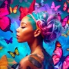 Puzzle Queen of Butterflies