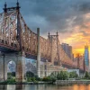 Puzzle Queensboro Bridge in New York