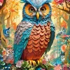 Puzzle Quilled Owl