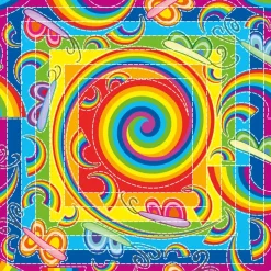 Puzzle Rainbow & Butterflies