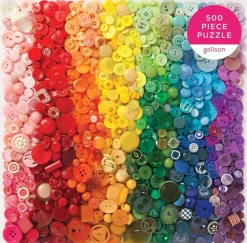 Puzzle Rainbow Buttons