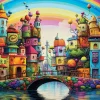 Puzzle Rainbow City