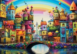 Puzzle Rainbow City