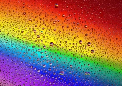 Puzzle Rainbow Drops