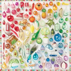 Puzzle Rainbow Ornaments
