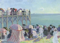 Puzzle Raoul Dufy - Estacade Beach in Trouville, 1905
