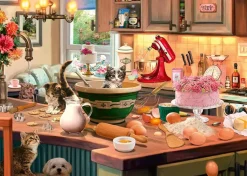 Puzzle Read: At the kitchen table