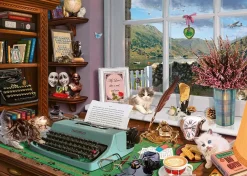 Puzzle Read: At the writing table