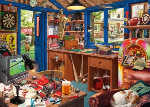 Puzzle Read: Father's workshop