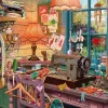 Puzzle Read: In the sewing room