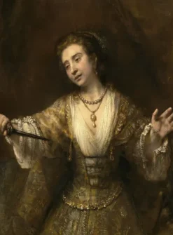 Puzzle Rembrandt: Lucretia, 1664