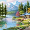 Puzzle Resting Canoe