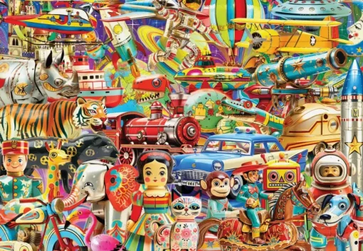 Puzzle Retro Toys