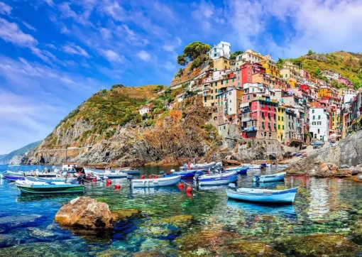 Puzzle Riomaggiore, Cinque Terre, Italy