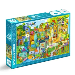 Puzzle Robo Animals