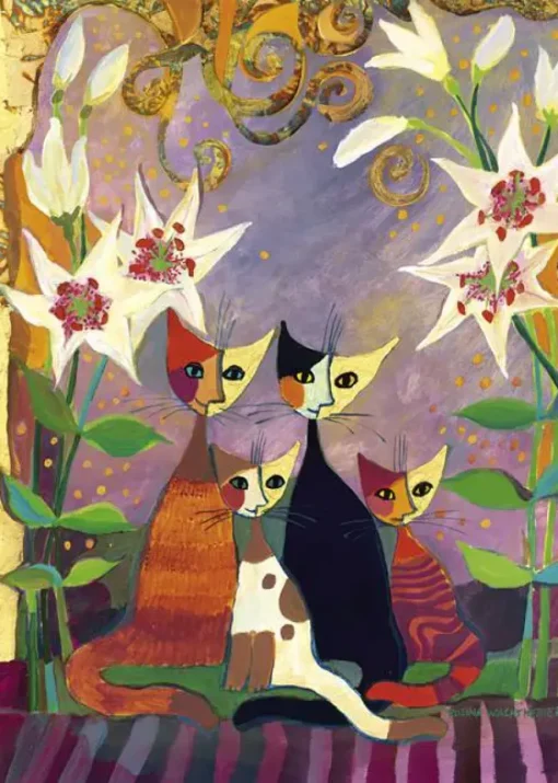 Puzzle Rosina Wachtmeister: Lilies