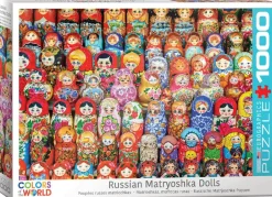 Puzzle Russian Matryoshkas Dolls