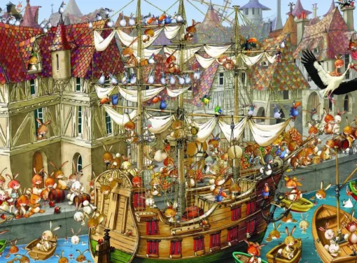 Puzzle Ruyer - Rabbits 2000