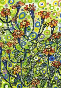 Puzzle Sally Rich: Mexican Sunflowers