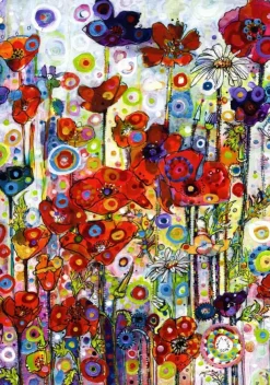 Puzzle Sally Rich: Poppies II