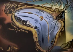 Puzzle Salvador Dalí - Soft Watch Exploding in 888 Particl