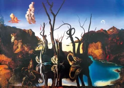 Puzzle Salvador Dalí - Swans Reflecting Elephants, 1937