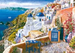 Puzzle Sam Park, View from Santorin