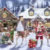 Puzzle Santa at work 1500