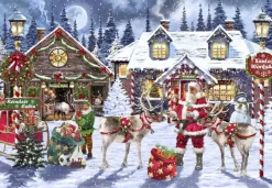 Puzzle Santa at work 1500